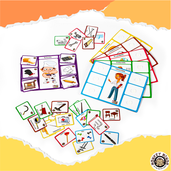 SORTING MATS - KNOW YOUR COMMUNITY HELPERS - 1 - Monkey Minds