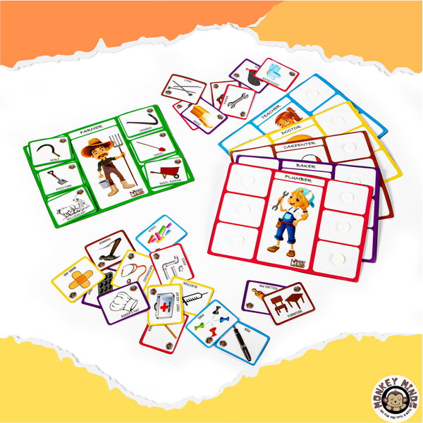 SORTING MATS - KNOW YOUR COMMUNITY HELPERS - 1 - Monkey Minds