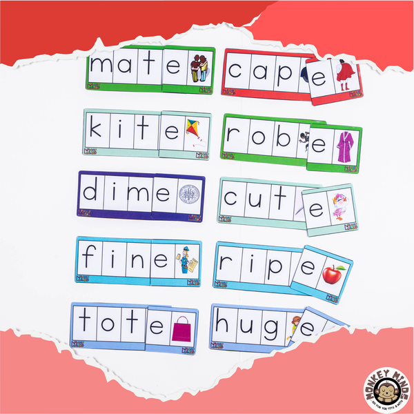 LANGUAGE - MAGIC-E WORDS - Monkey Minds