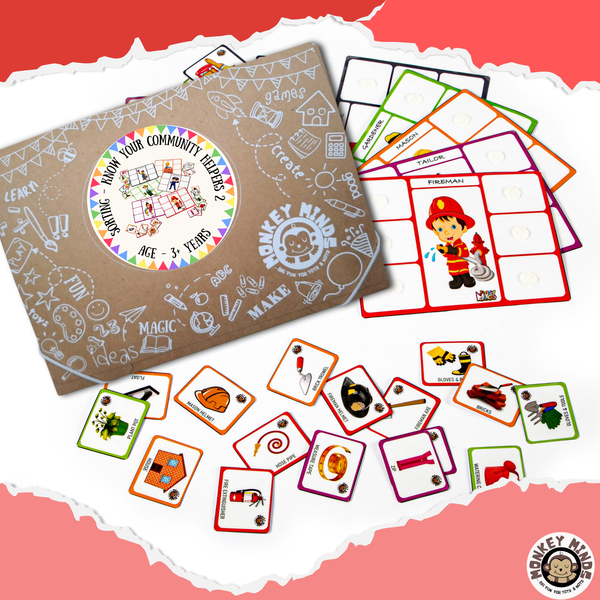 SORTING MATS - KNOW YOUR COMMUNITY HELPERS - 2 - Monkey Minds