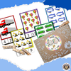 CLIP THE CARD - NUMBERS (TRANSPORT) - Monkey Minds
