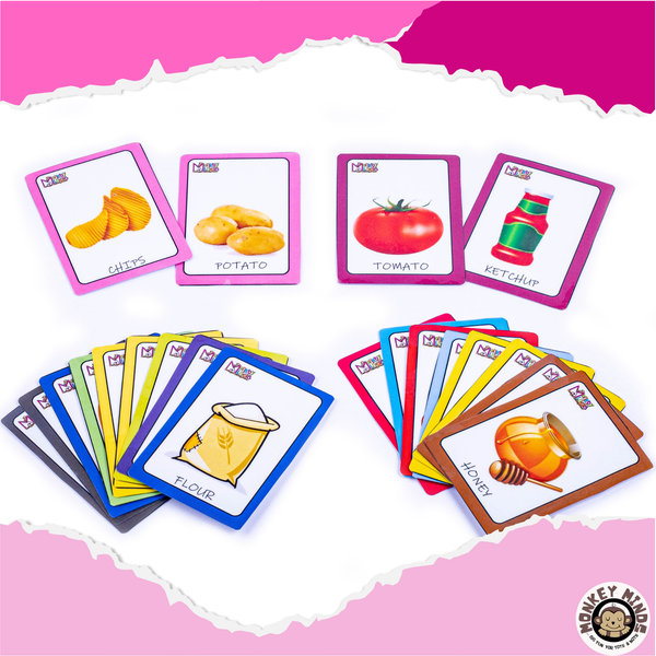 MATCH IT - WHAT IS IT PREPARED FROM ? - Monkey Minds