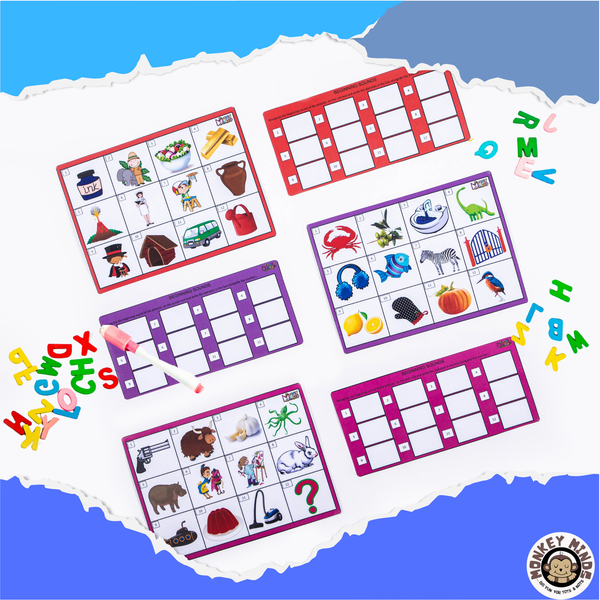 LANGUAGE - LETTER SOUND MATS - Monkey Minds
