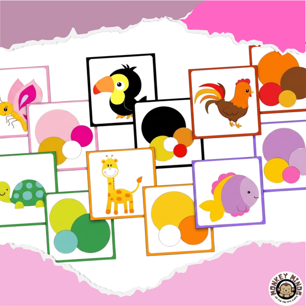 MATCH IT - COLOUR PALETTE - WILDLIFE - Monkey Minds