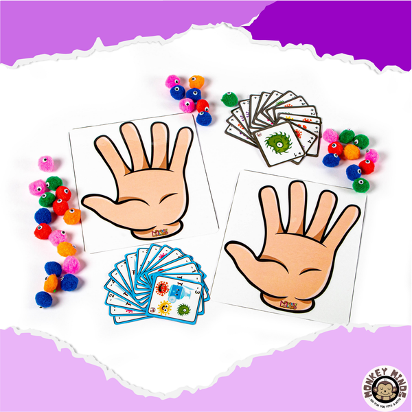 MATH - GERMS GO AWAY! - Monkey Minds