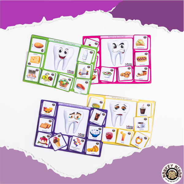 SORTING MATS - KNOW YOUR TEETH - Monkey Minds