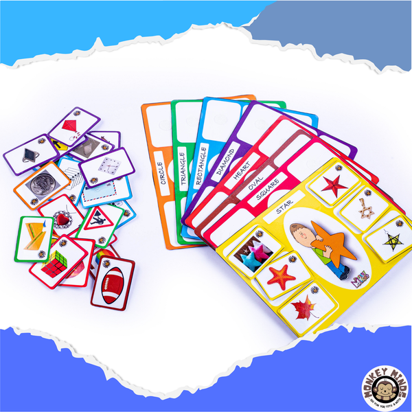 SORTING MATS - KNOW YOUR SHAPES - Monkey Minds
