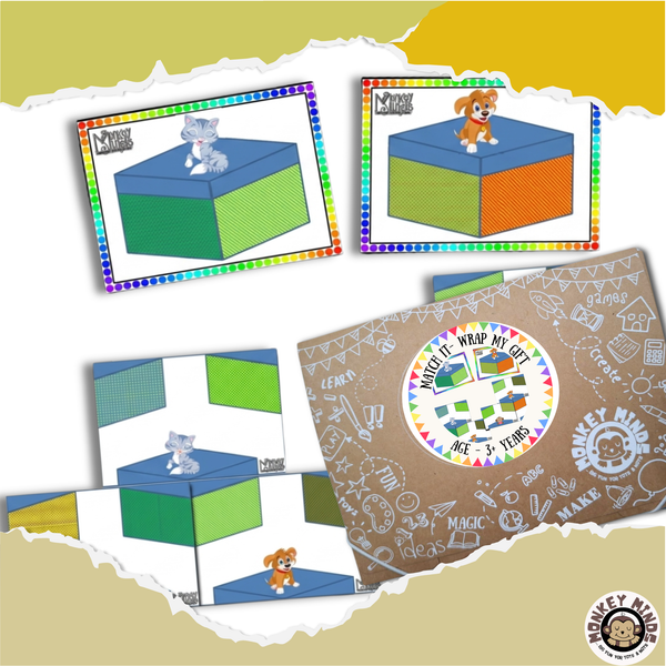 MATCH IT - WRAP MY GIFT - Monkey Minds