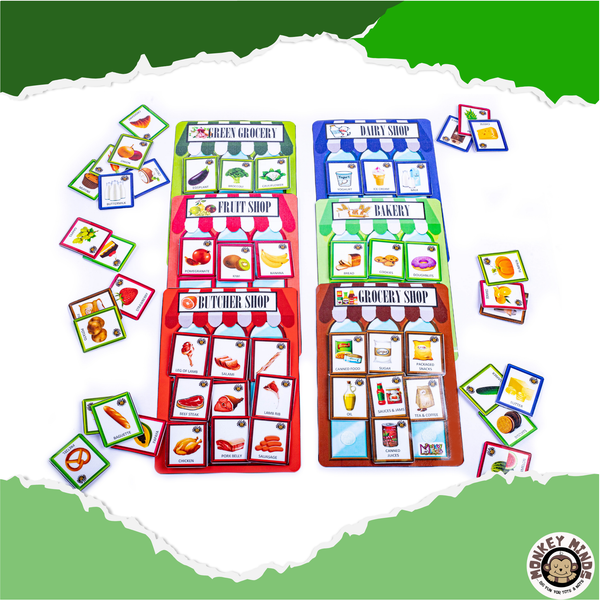 SORTING MATS - KNOW YOUR STORES - 1 - Monkey Minds