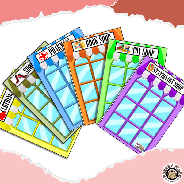 SORTING MATS - KNOW YOUR STORES - 2 - Monkey Minds