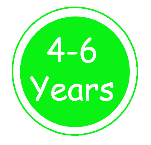 Age - 4 to 6 years