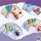 ORDER & SEQUENCE - TASK SEQUENCING - 4 CARDS - Monkey Minds