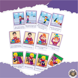 ORDER & SEQUENCE - TASK SEQUENCING - 4 CARDS - Monkey Minds