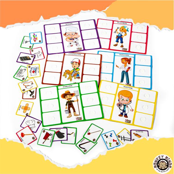 SORTING MATS - KNOW YOUR COMMUNITY HELPERS - 1 - Monkey Minds