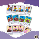 ORDER & SEQUENCE - TASK SEQUENCING - 4 CARDS - Monkey Minds