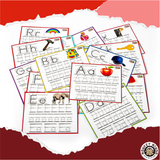 PRE WRITING SKILLS - ALPHABET TRACING - Monkey Minds