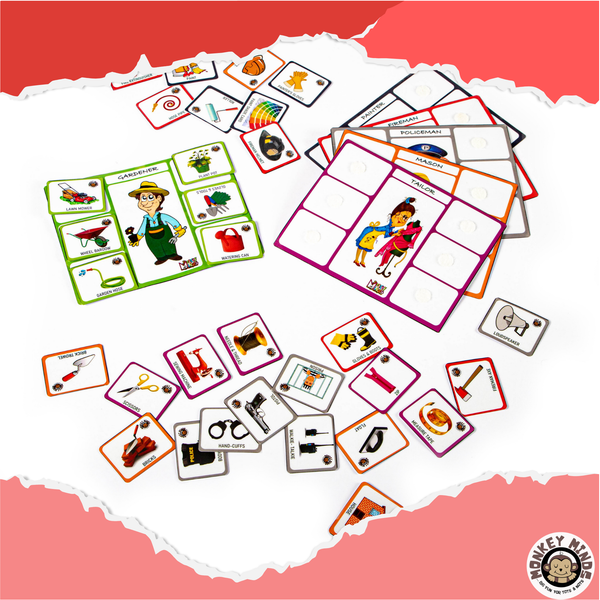 SORTING MATS - KNOW YOUR COMMUNITY HELPERS - 2 - Monkey Minds