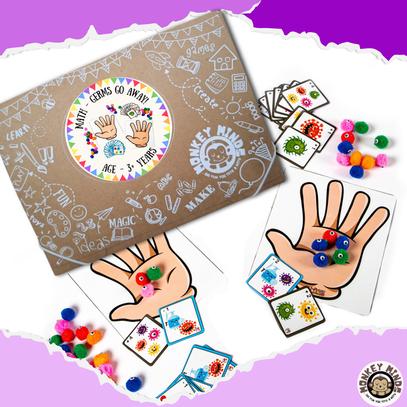 MATH - GERMS GO AWAY! - Monkey Minds