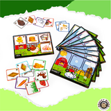 SORTING MATS - KNOW YOUR FARM ANIMALS - Monkey Minds