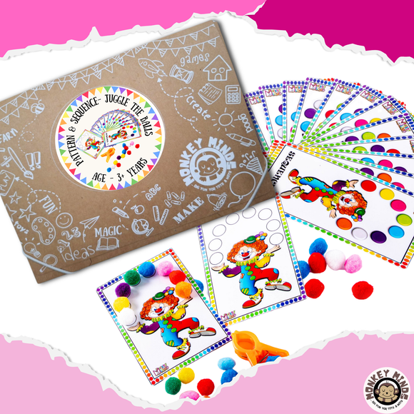 PATTERN & SEQUENCE - JUGGLE THE BALLS - Monkey Minds