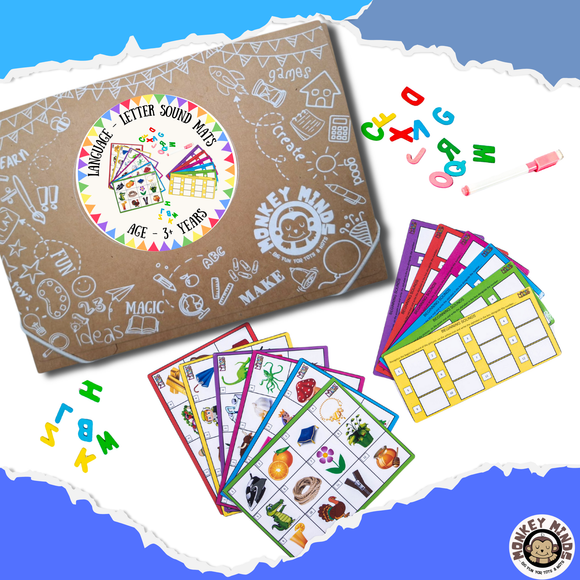 LANGUAGE - LETTER SOUND MATS - Monkey Minds