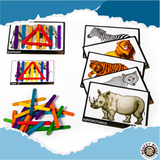 PATTERN & SEQUENCE - ANIMAL ZOO - Monkey Minds