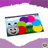 MATCH IT - COLOURFUL CATERPILLAR - Monkey Minds
