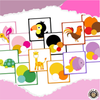 MATCH IT - COLOUR PALETTE - WILDLIFE - Monkey Minds