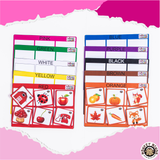 SORTING MATS - KNOW YOUR COLOURS - Monkey Minds