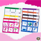 SORTING MATS - KNOW YOUR COLOURS - Monkey Minds