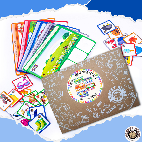 SORTING MATS - KNOW YOUR SEASONS - Monkey Minds