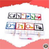 CLIP THE CARD - ALPHABET SMALL SERIES - Monkey Minds