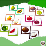 MATCH IT - SLICE THE FRUITS - Monkey Minds