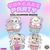 COLOURING BOOK - CUPCAKE PARTY - Monkey Minds