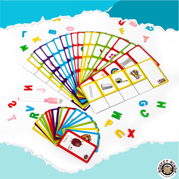 LANGUAGE - BUILD A WORD - 4 LETTERS - Monkey Minds