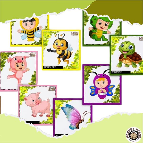 MATCH IT - JUNGLE FANCY DRESS - Monkey Minds