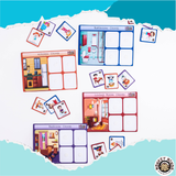 SORTING MATS - KNOW YOUR HOUSE CHORES - Monkey Minds