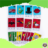 CLIP THE CARD - BEGINNING LETTER SOUND - 1 - Monkey Minds
