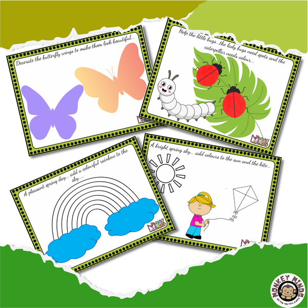 PLAY-DOUGH MATS - NATURE - Monkey Minds