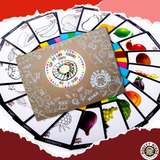 CLIP THE CARD - COLOURS  - FRUITS - Monkey Minds