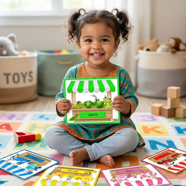 LEARNING POSTERS - COLOURS - Monkey Minds